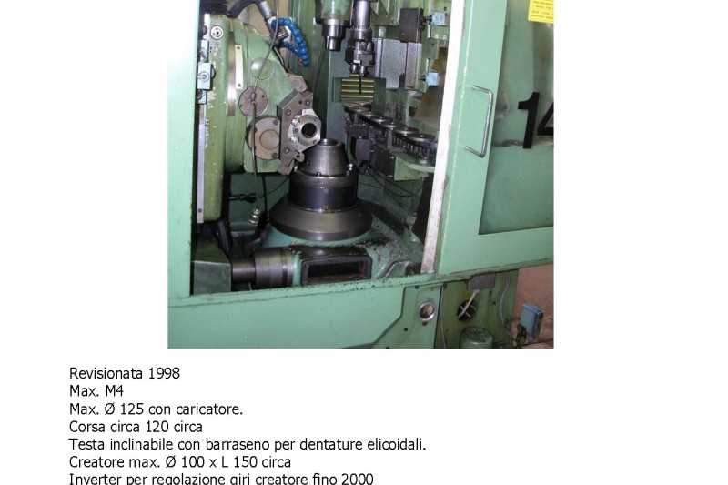 Pfauter RA200 revisionata PLC