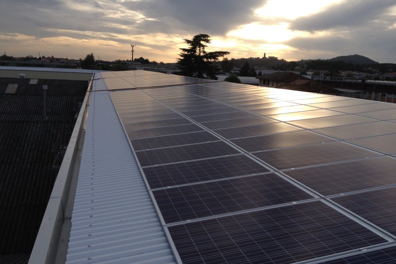 Première installation photovoltaïque en 2014